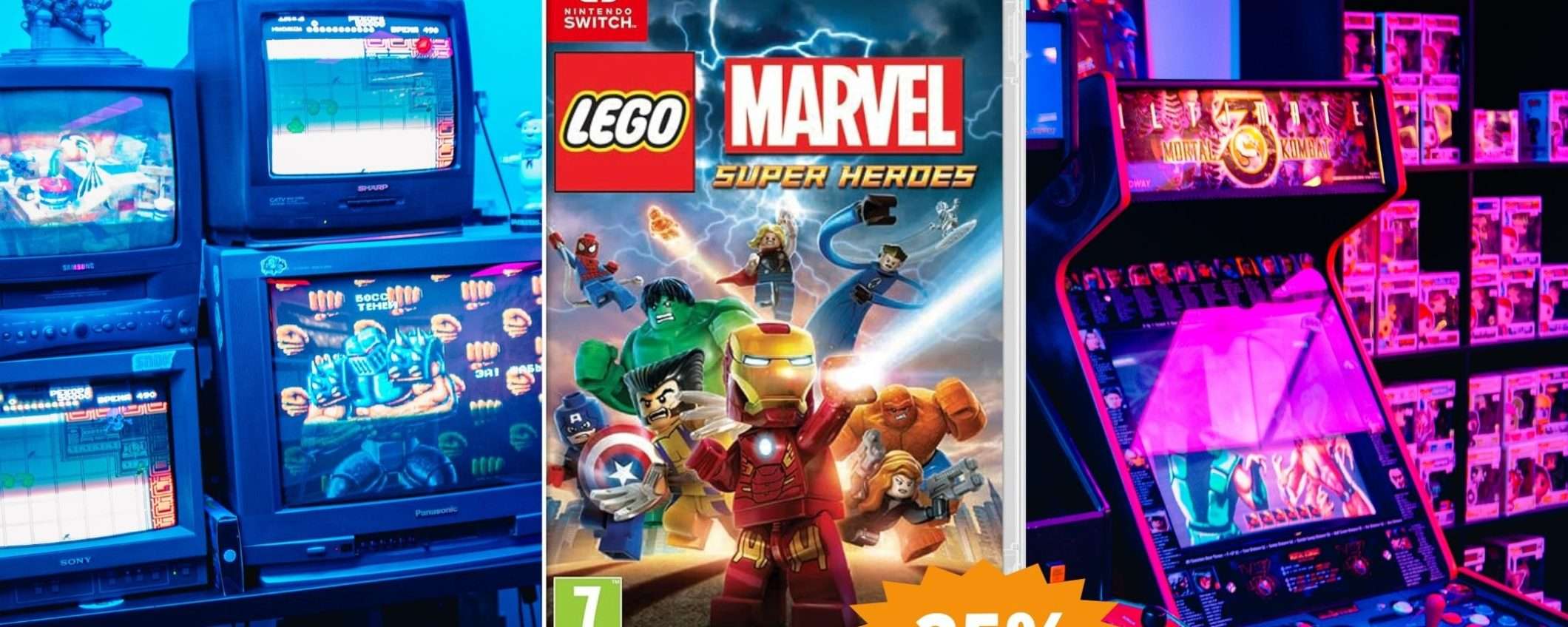 Lego Marvel Super Heroes per Switch: SUPER sconto del 25% Lego Marvel Super Heroes per Switch: SUPER sconto del 25%