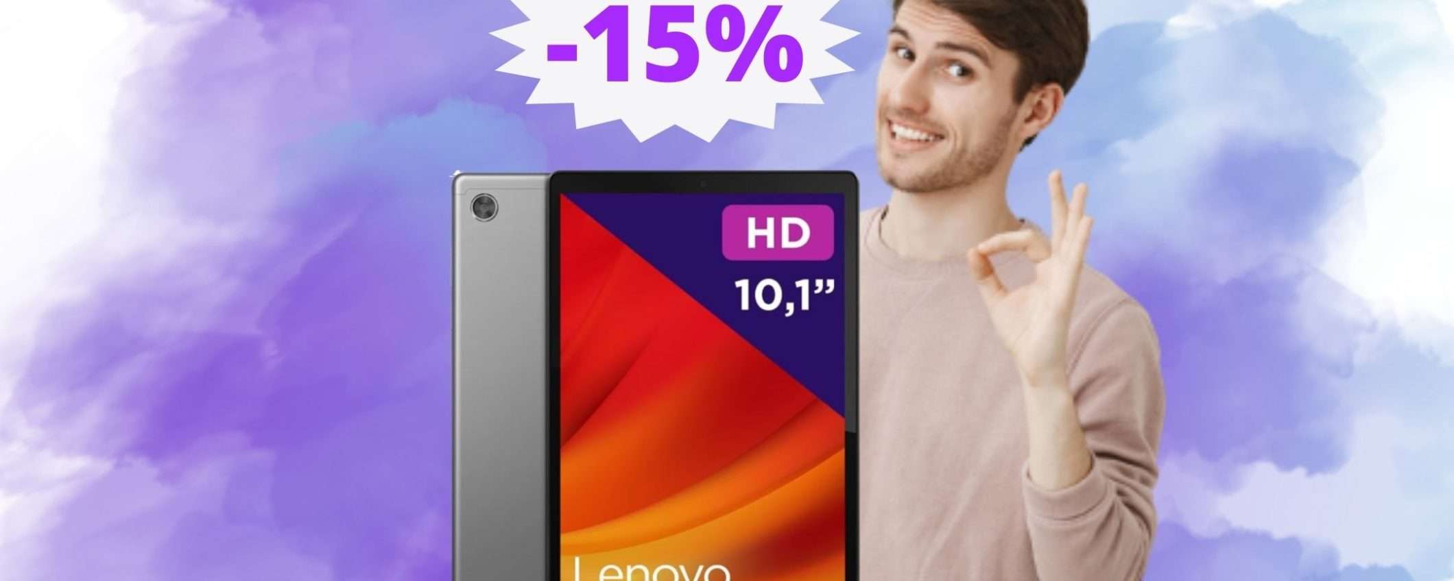 Lenovo Tab M10: OCCASIONE speciale per il Black Friday Lenovo Tab M10: OCCASIONE speciale per il Black Friday