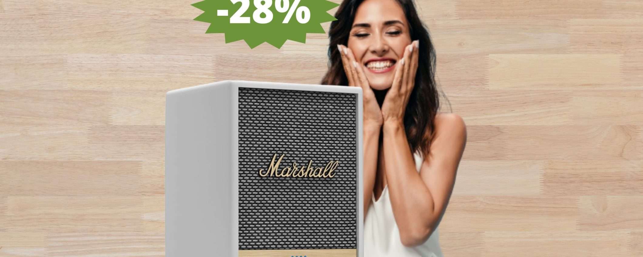 Marshall Uxbridge: stilosa, affidabile e in MEGA sconto (-28%) Marshall Uxbridge: stilosa, affidabile e in MEGA sconto (-28%)
