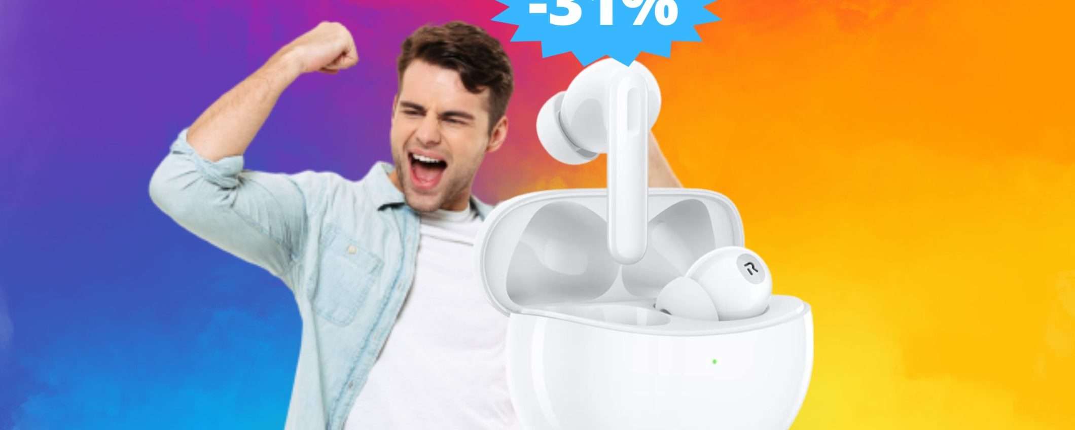 OPPO Enco Air2 Pro: un AFFARE da non perdere (-31%) OPPO Enco Air2 Pro: un AFFARE da non perdere (-31%)