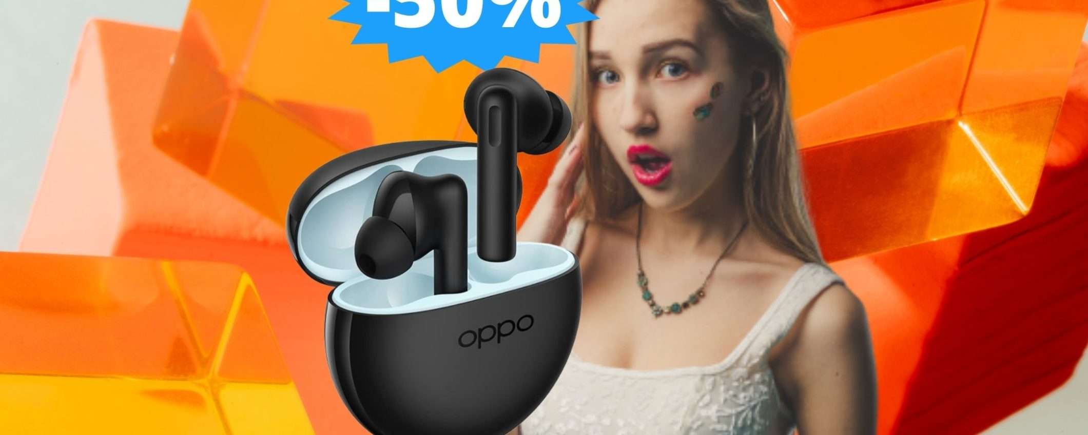 OPPO Enco Buds2: un AFFARE che non puoi perdere (-50%) OPPO Enco Buds2: un AFFARE che non puoi perdere (-50%)