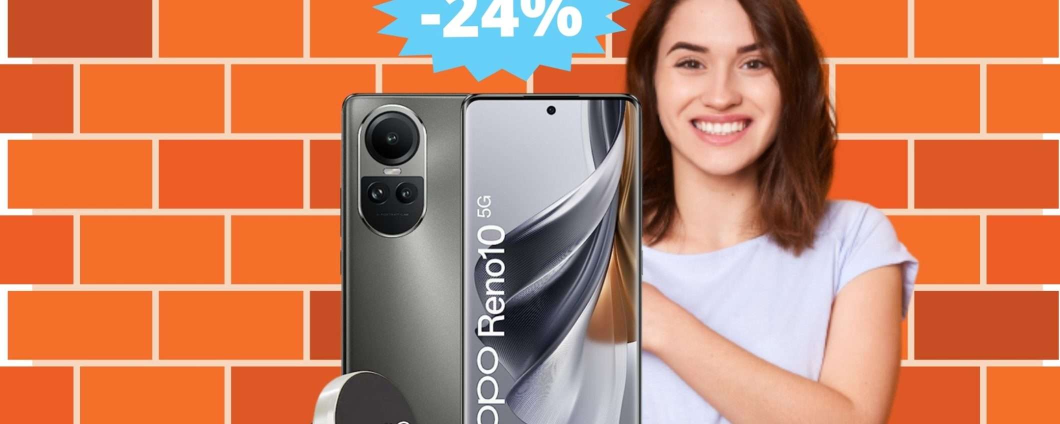 OPPO Reno10: un AFFARE da non perdere (-24%) OPPO Reno10: un AFFARE da non perdere (-24%)