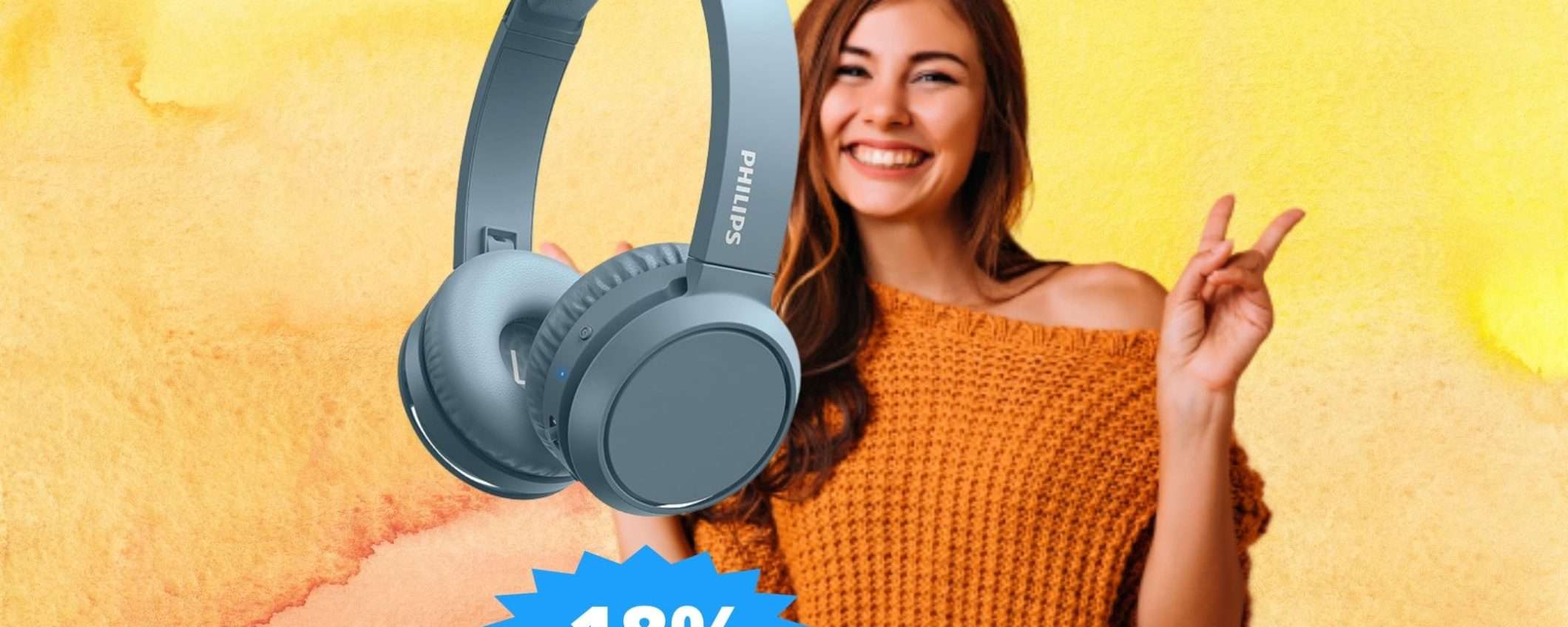 Philips Audio On Ear: sconto ECCEZIONALE su Amazon per il Black Friday Philips Audio On Ear: sconto ECCEZIONALE su Amazon per il Black Friday