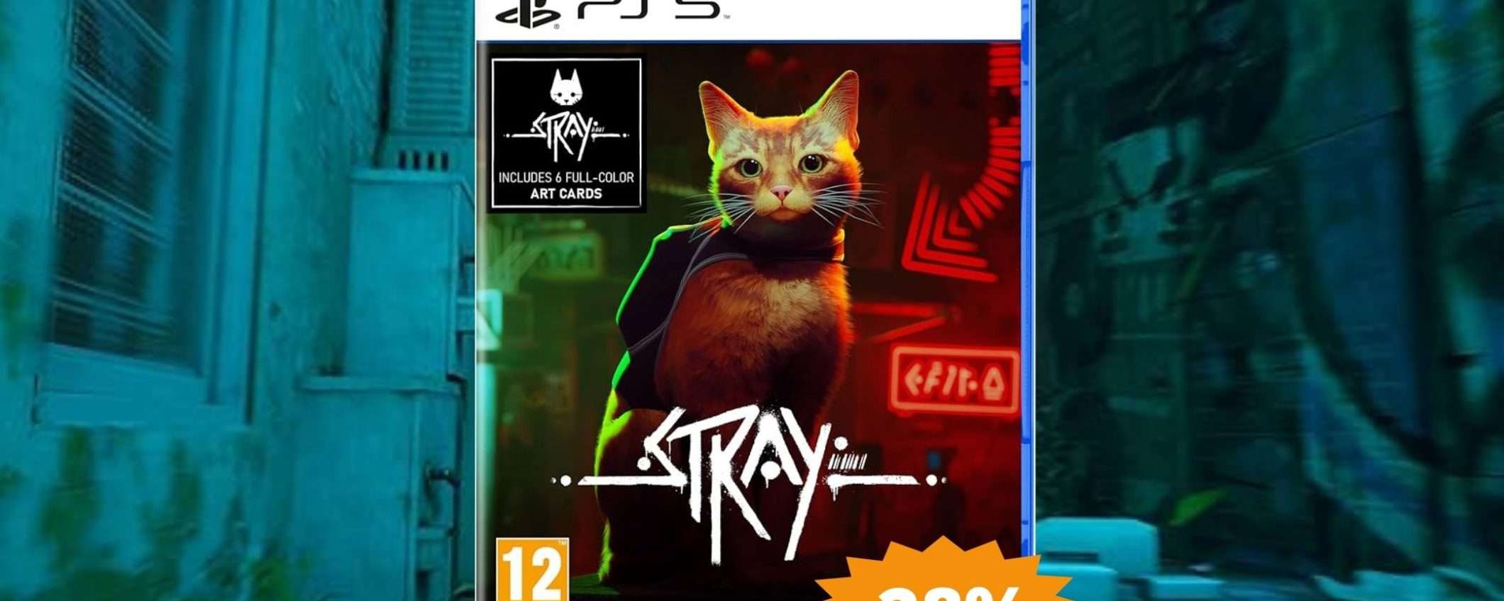 STRAY per PS5: un'avventura che ti conquisterà (-28%) STRAY per PS5: un'avventura che ti conquisterà (-28%)