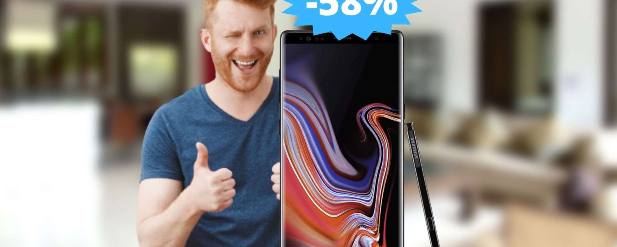 Samsung Galaxy Note 9: ricondizionato, ma come nuovo (-58%) Samsung Galaxy Note 9: ricondizionato, ma come nuovo (-58%)
