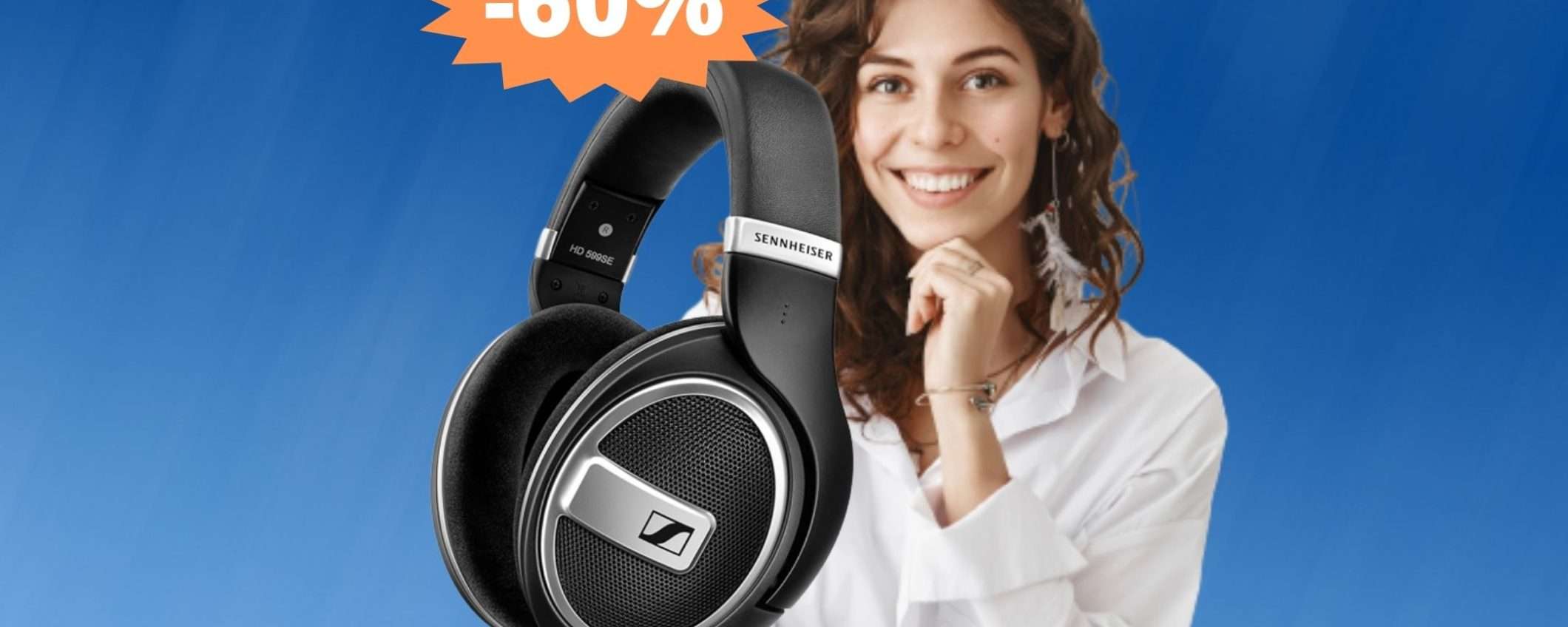 Sennheiser HD 599: AFFARE pazzesco su Amazon (-60%) Sennheiser HD 599: AFFARE pazzesco su Amazon (-60%)
