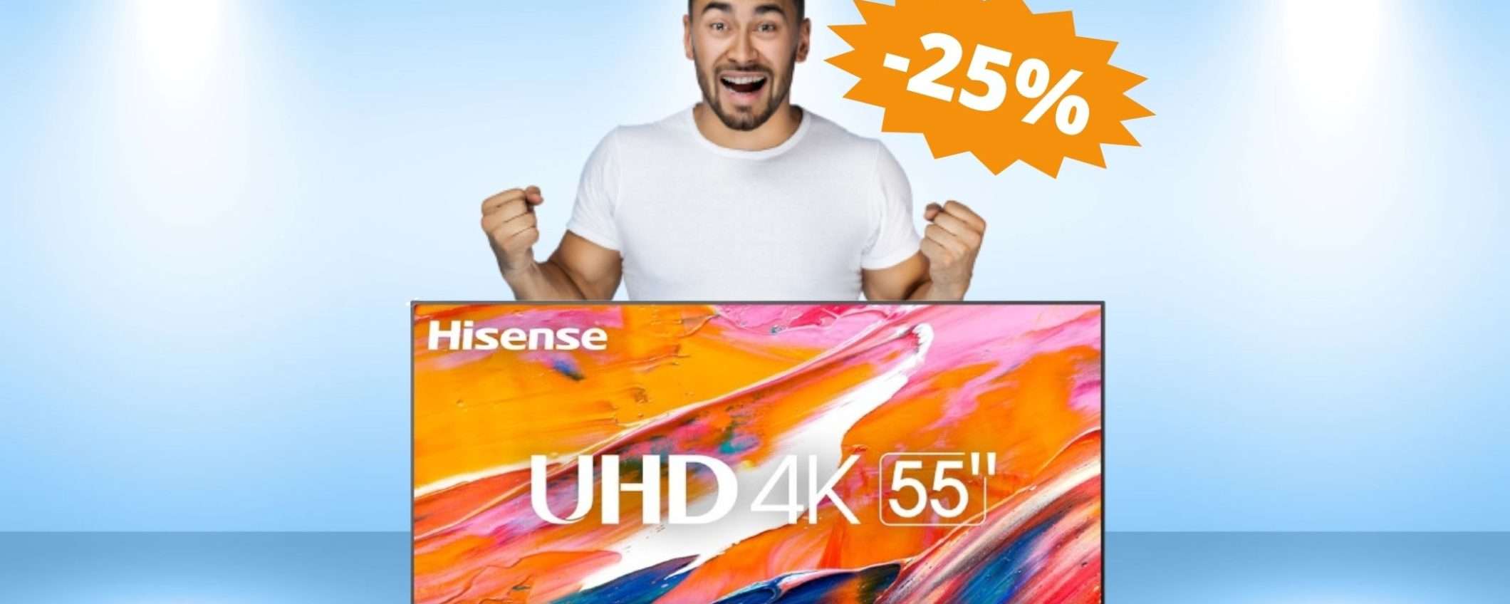 Smart TV Hisense da 55 Smart TV Hisense da 55