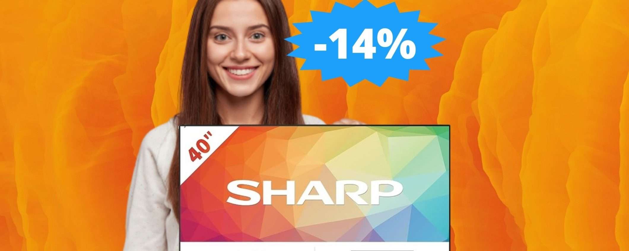 Smart TV Sharp: ULTIMA possibilità per acquistarla su Amazon Smart TV Sharp: ULTIMA possibilità per acquistarla su Amazon