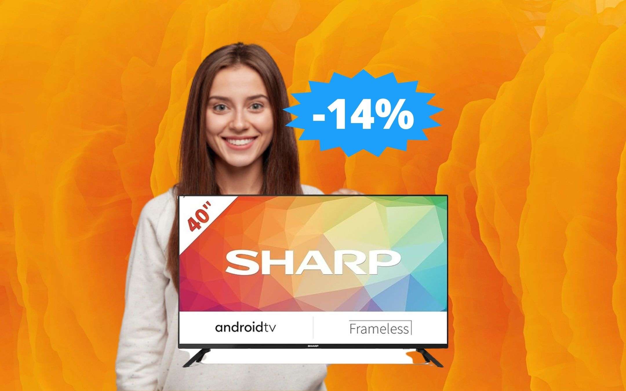 Smart TV Sharp ULTIMA possibilità per acquistarla su Amazon