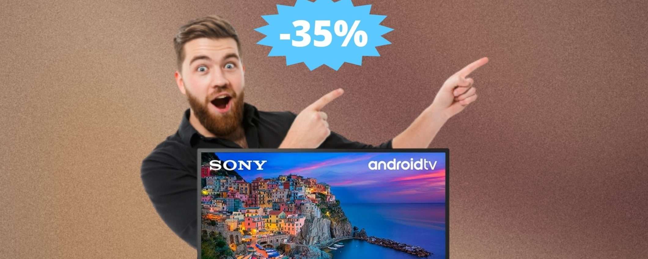 Smart TV Sony BRAVIA: un AFFARE da non perdere (-35%)