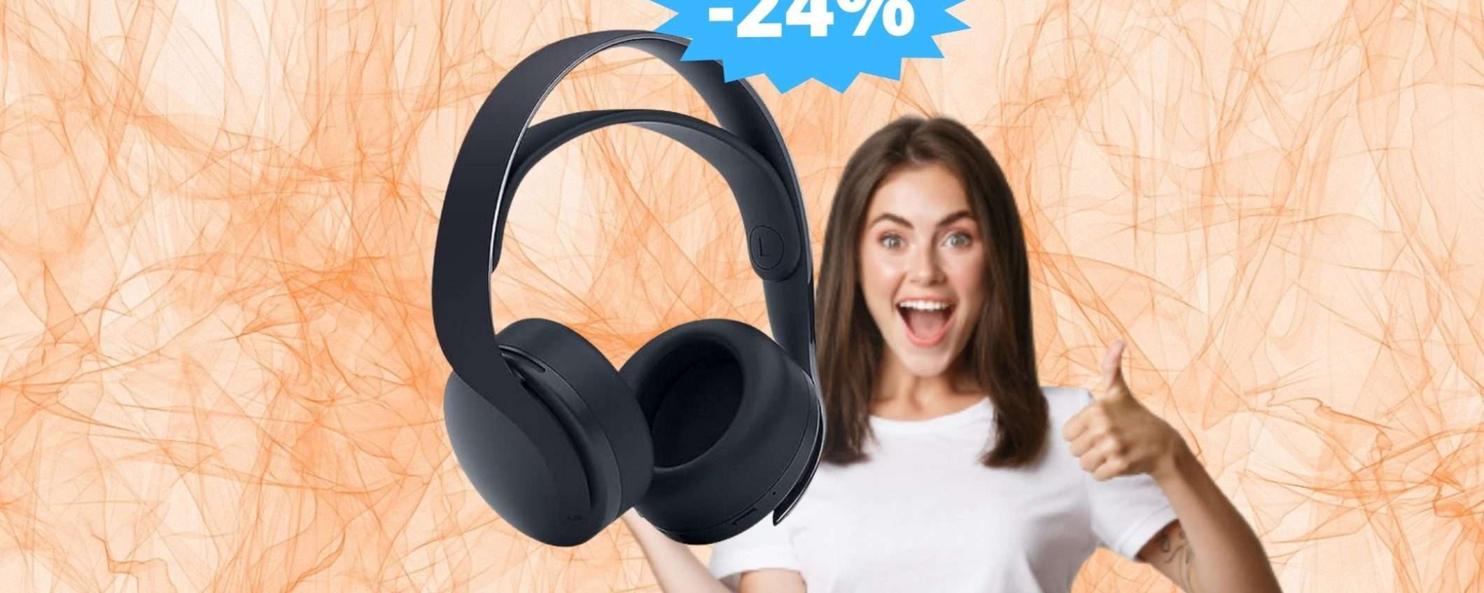 Sony PlayStation5 Pulse 3D: MEGA offerta su Amazon (-24%) Sony PlayStation5 Pulse 3D: MEGA offerta su Amazon (-24%)