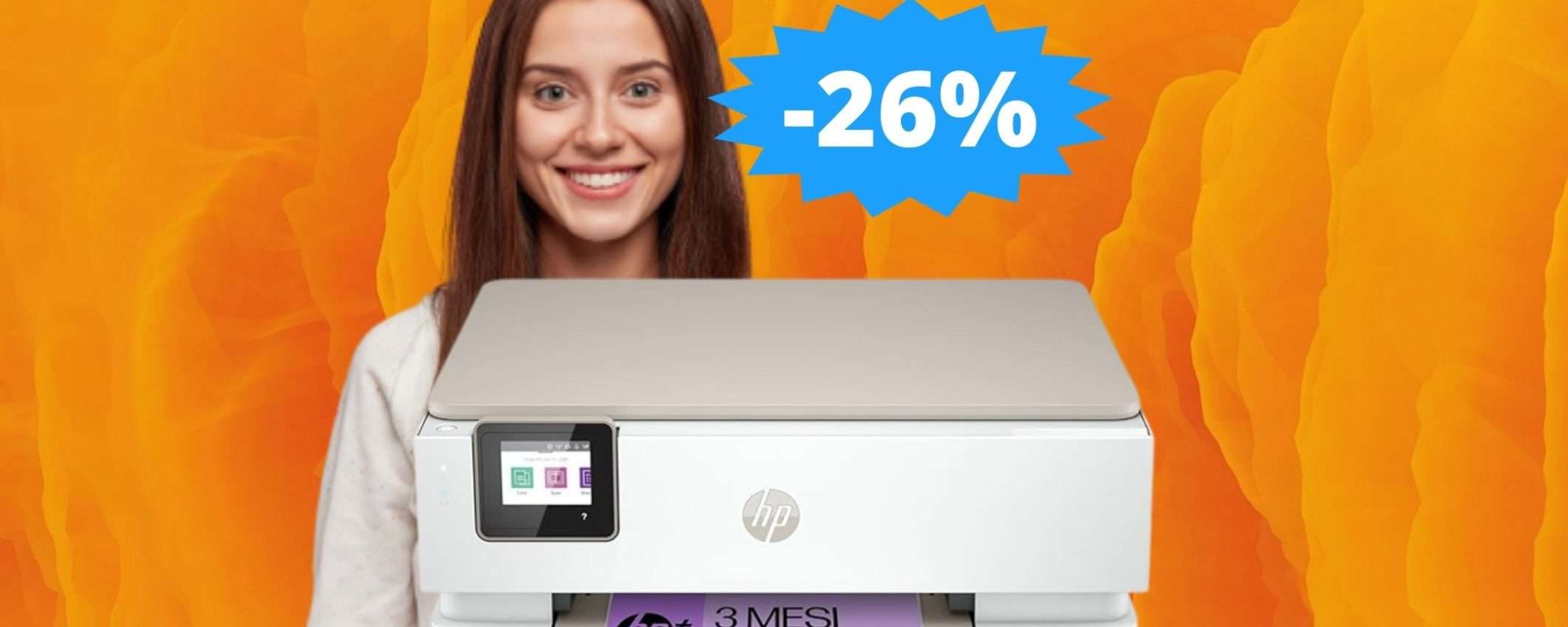 Stampante HP Envy Inspire 7220e: OCCASIONE imperdibile su Amazon Stampante HP Envy Inspire 7220e: OCCASIONE imperdibile su Amazon