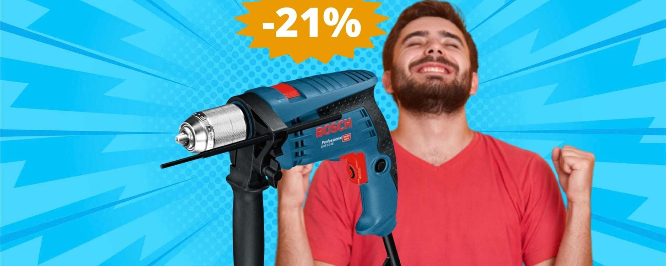 Trapano Bosch: OTTIMO sconto Black Friday su Amazon Trapano Bosch: OTTIMO sconto Black Friday su Amazon