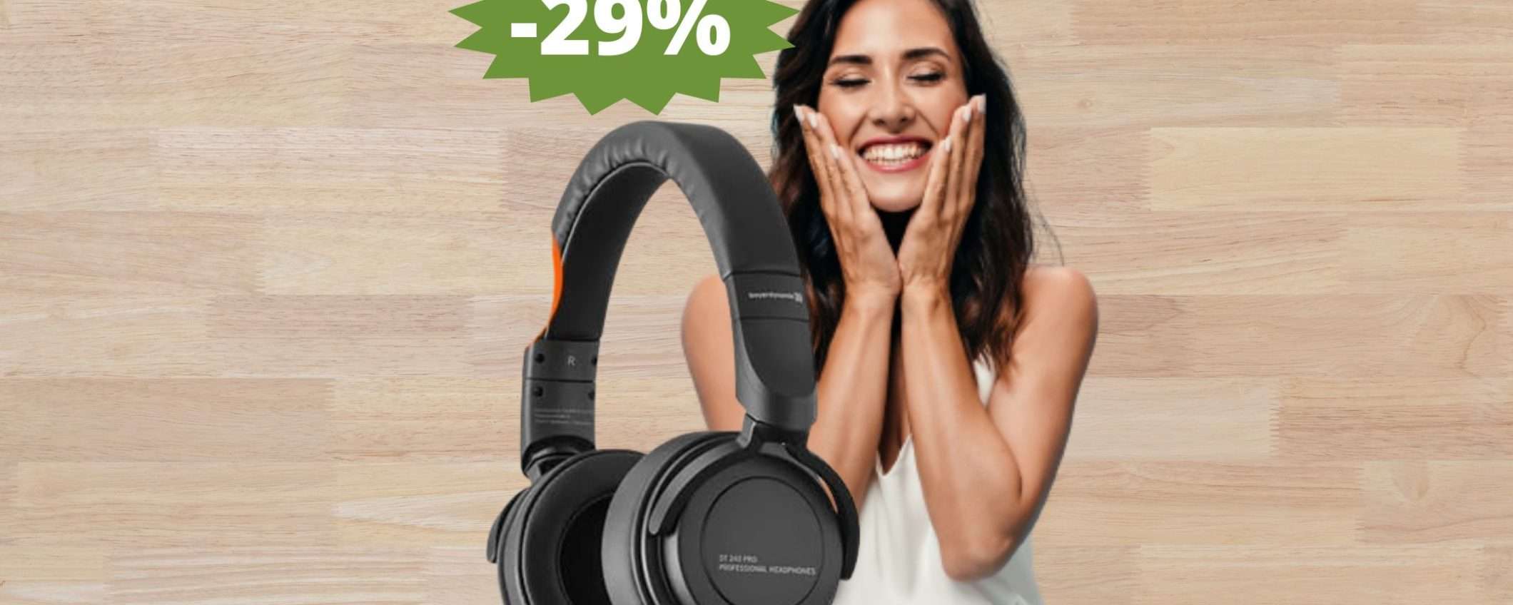 Beyerdynamic DT 240 PRO: SUPER sconto del 29% su Amazon Beyerdynamic DT 240 PRO: SUPER sconto del 29% su Amazon