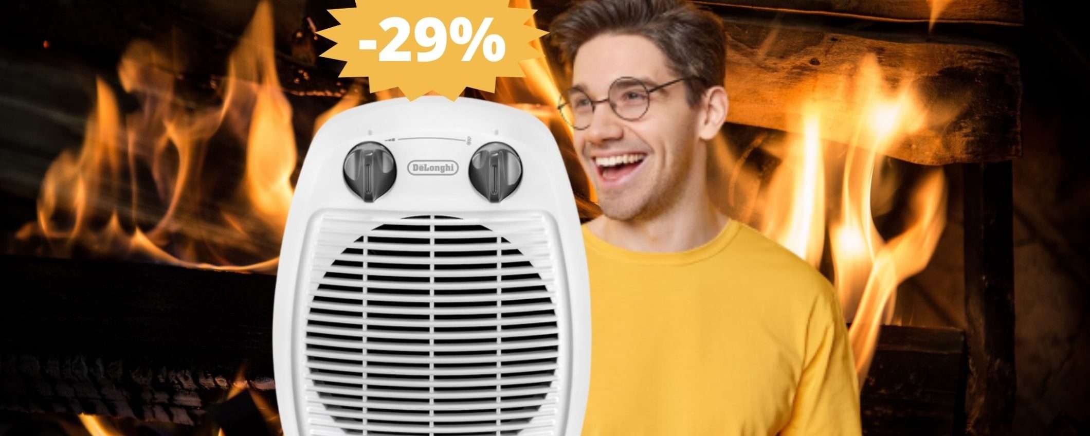 Stufetta De'Longhi: SUPER risparmio su Amazon grazie ai Black Friday Stufetta De'Longhi: SUPER risparmio su Amazon grazie ai Black Friday