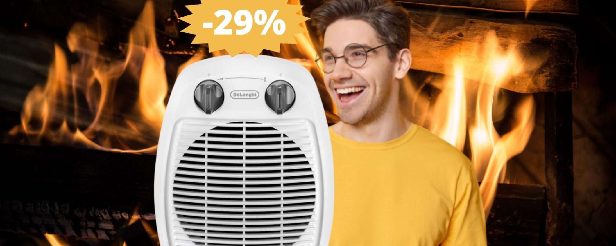 Stufetta De'Longhi: SUPER risparmio su Amazon grazie ai Black Friday