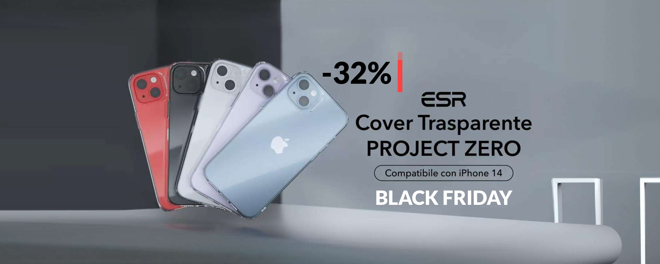 iPhone 14 sarà sempre al sicuro con questa cover trasparente (6€) iPhone 14 sarà sempre al sicuro con questa cover trasparente (6€)