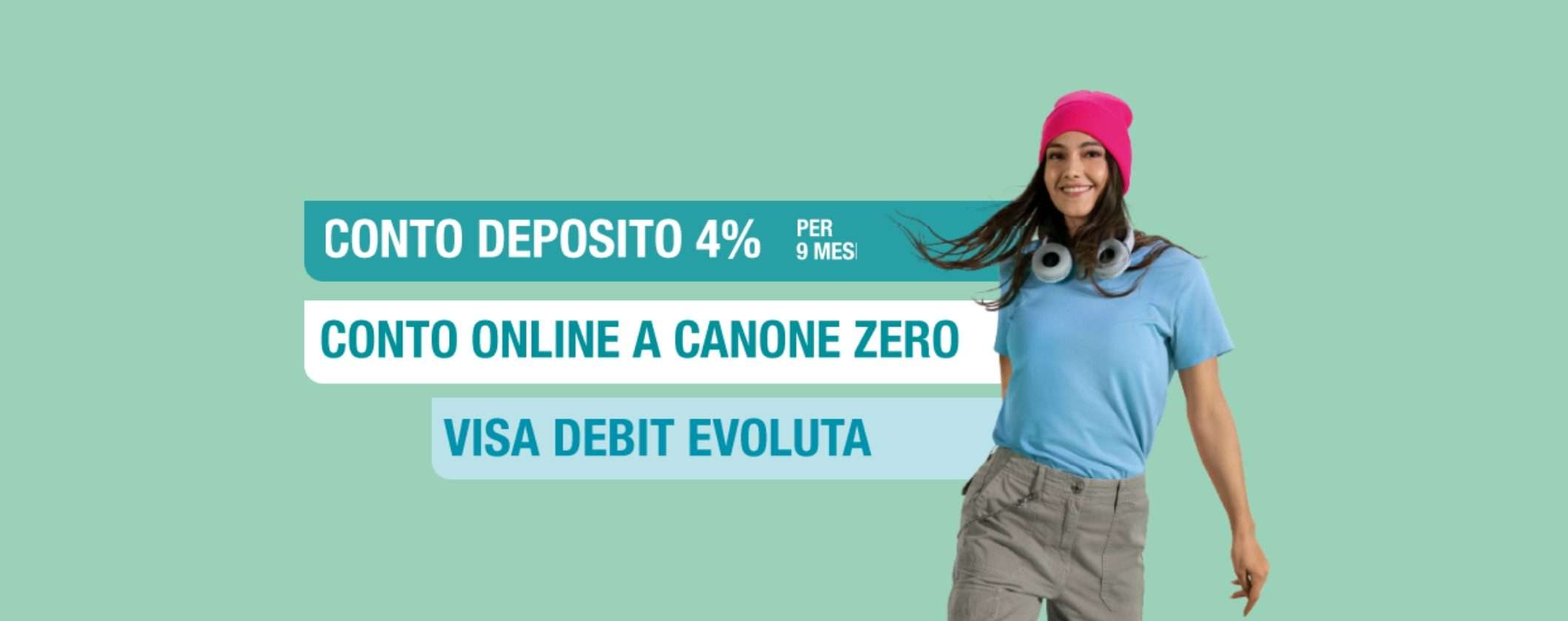 Crédit Agricole: Conto Canone Zero, 4% interessi e Visa evoluta Crédit Agricole: Conto Canone Zero, 4% interessi e Visa evoluta