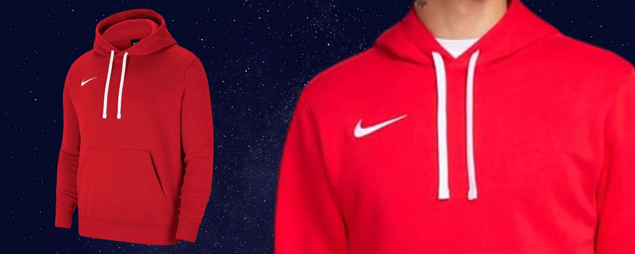 Felpa Nike da 41€ su Amazon: CALDISSIMA e di design, pochi pezzi