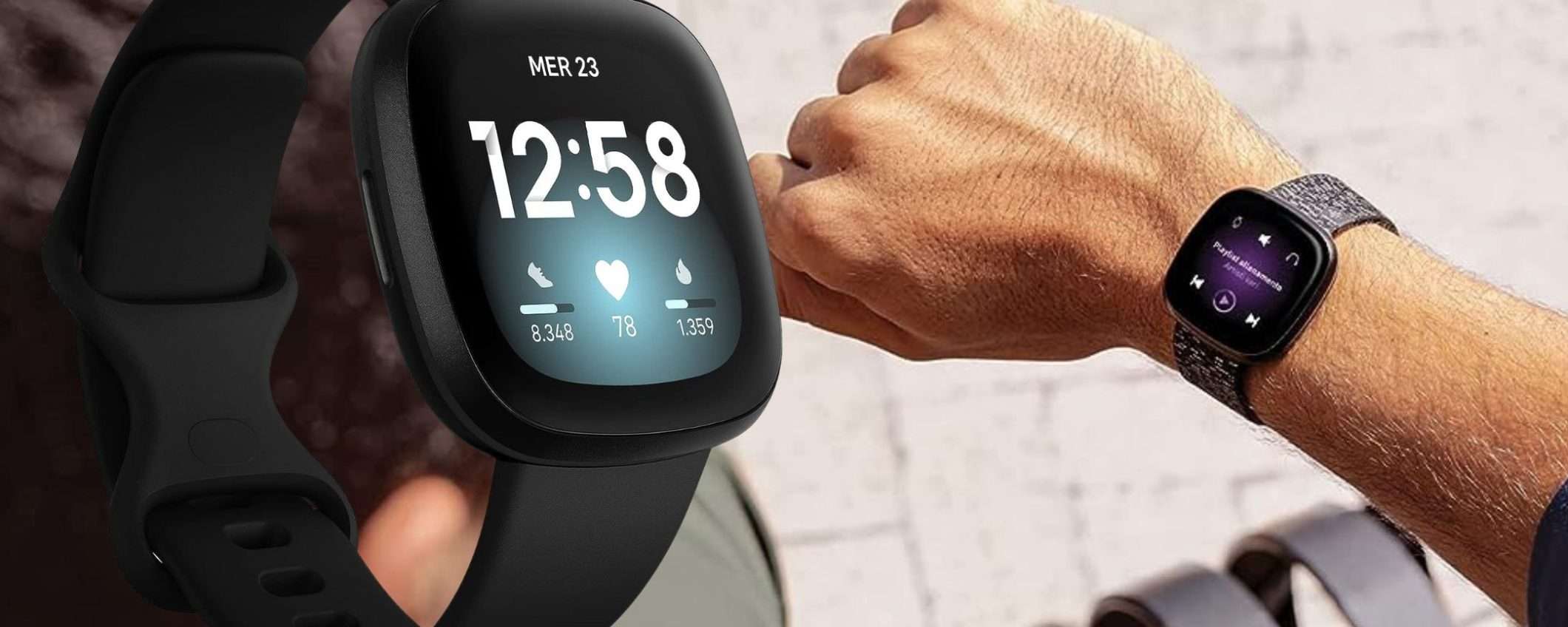 Fitbit Versa 3 in sconto del 43% su Amazon: smartwatch PREMIUM a mini prezzo Fitbit Versa 3 in sconto del 43% su Amazon: smartwatch PREMIUM a mini prezzo
