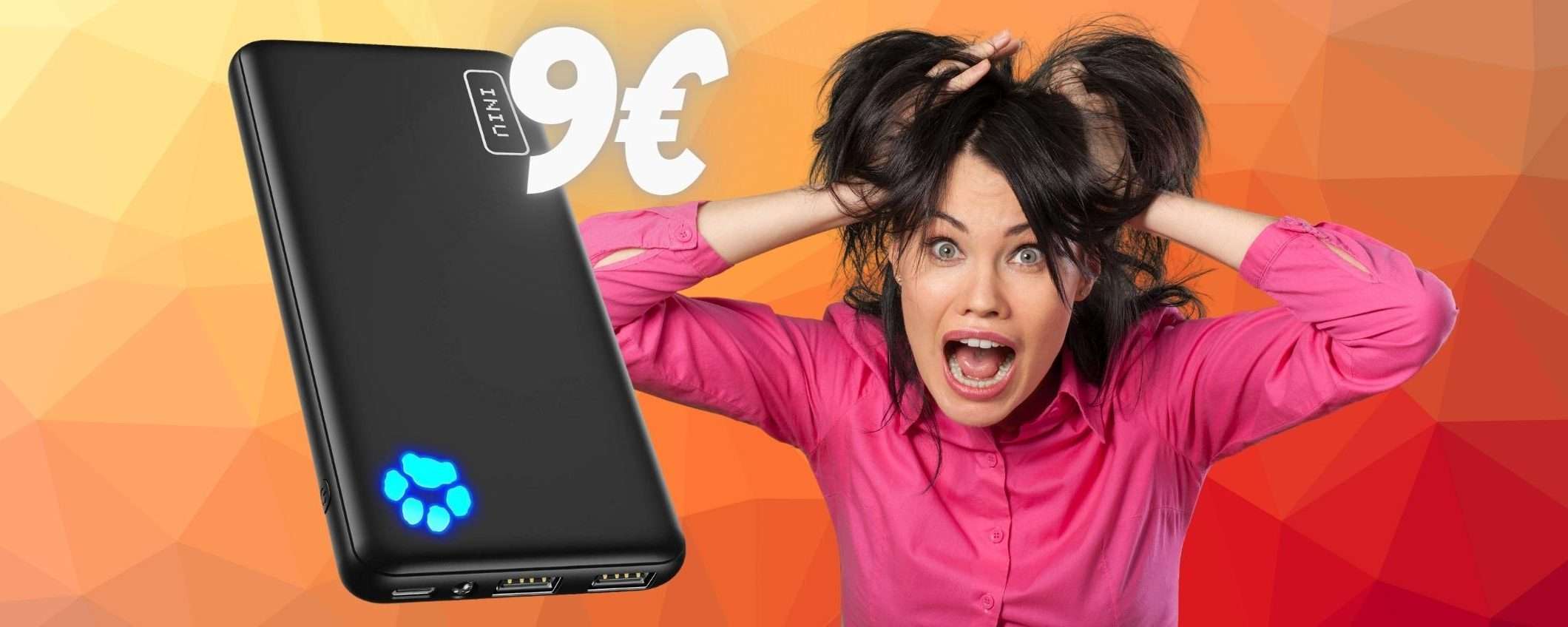 FOLLIA Amazon: Power Bank potente in DOPPIO SCONTO a 9€ FOLLIA Amazon: Power Bank potente in DOPPIO SCONTO a 9€