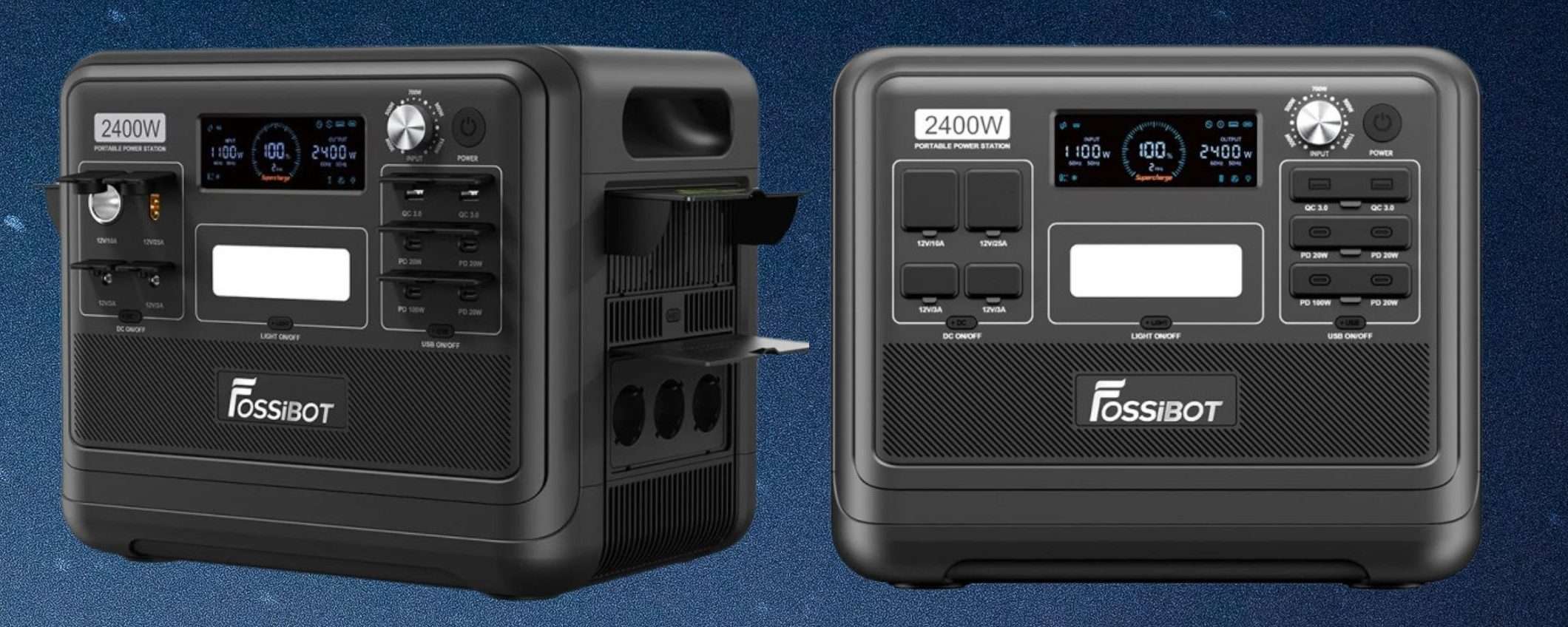 FOSSiBOT F2400: sconto 52% per questa ECCELLENTE centrale elettrica portatile FOSSiBOT F2400: sconto 52% per questa ECCELLENTE centrale elettrica portatile