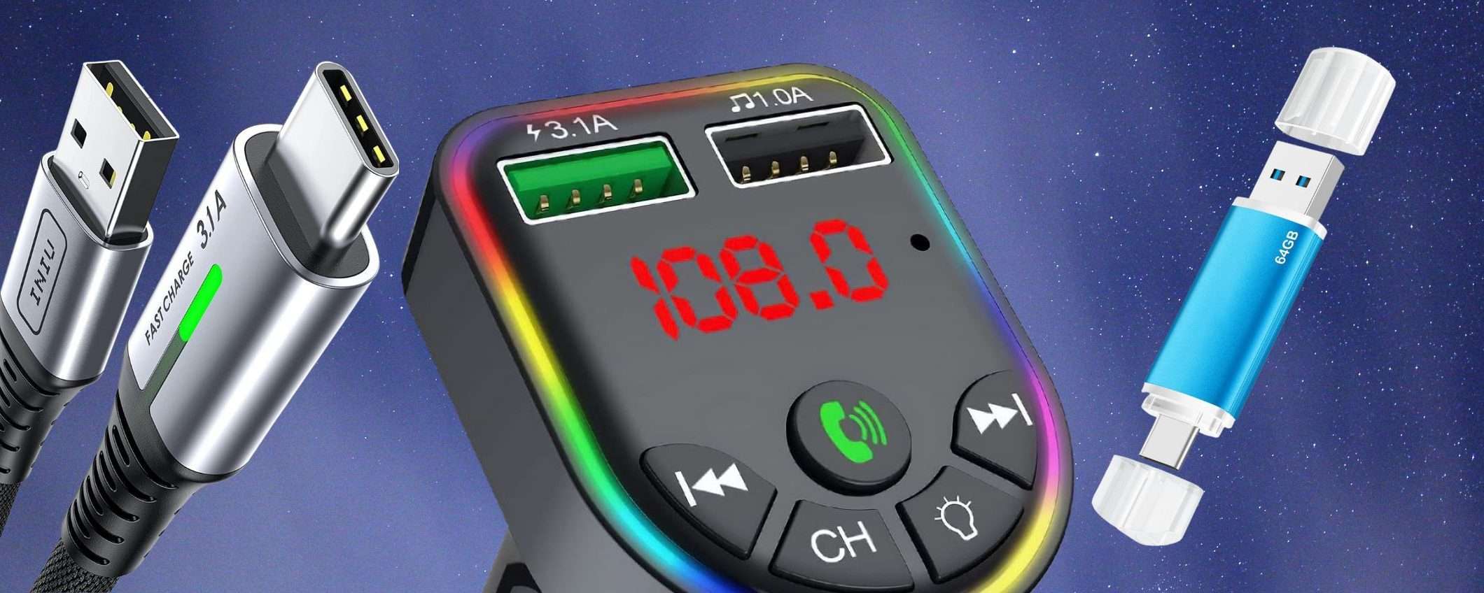Cose tech a meno di 7€ su Amazon: gadget INDISPENSABILI a pochi spiccioli Cose tech a meno di 7€ su Amazon: gadget INDISPENSABILI a pochi spiccioli