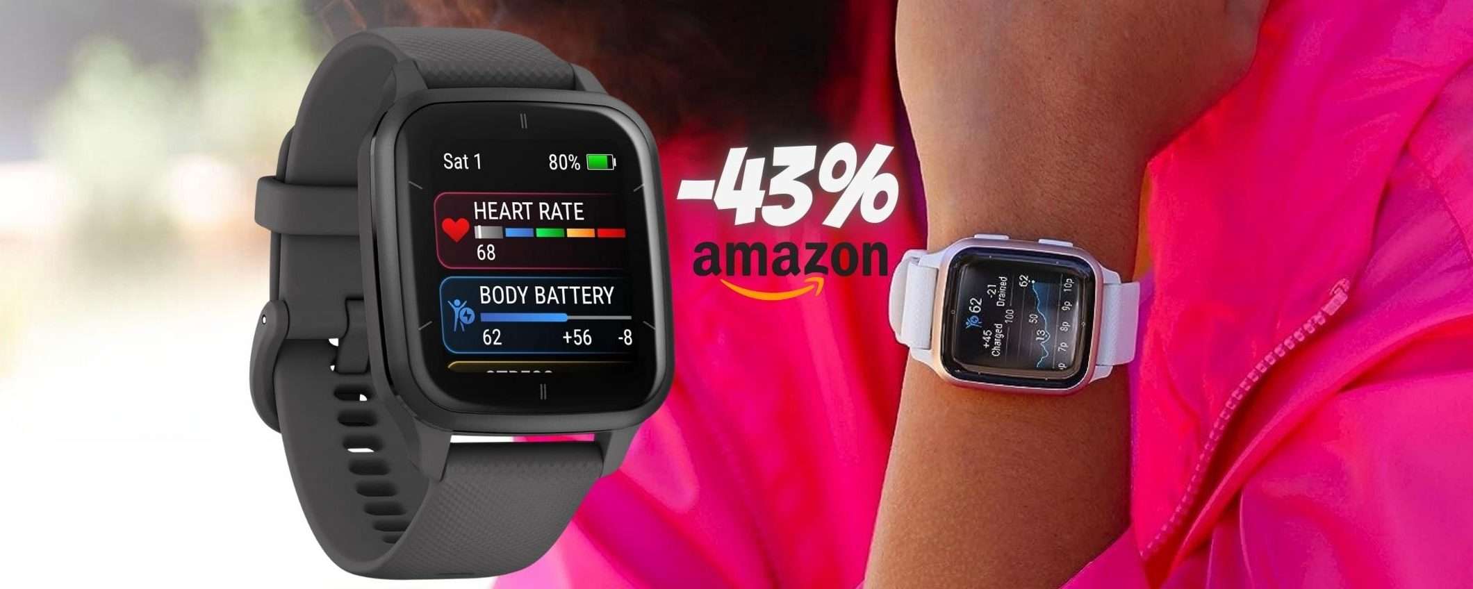 Garmin Venu Sq 2: ora anche a RATE SENZA COSTI (33,80 al mese) Garmin Venu Sq 2: ora anche a RATE SENZA COSTI (33,80 al mese)