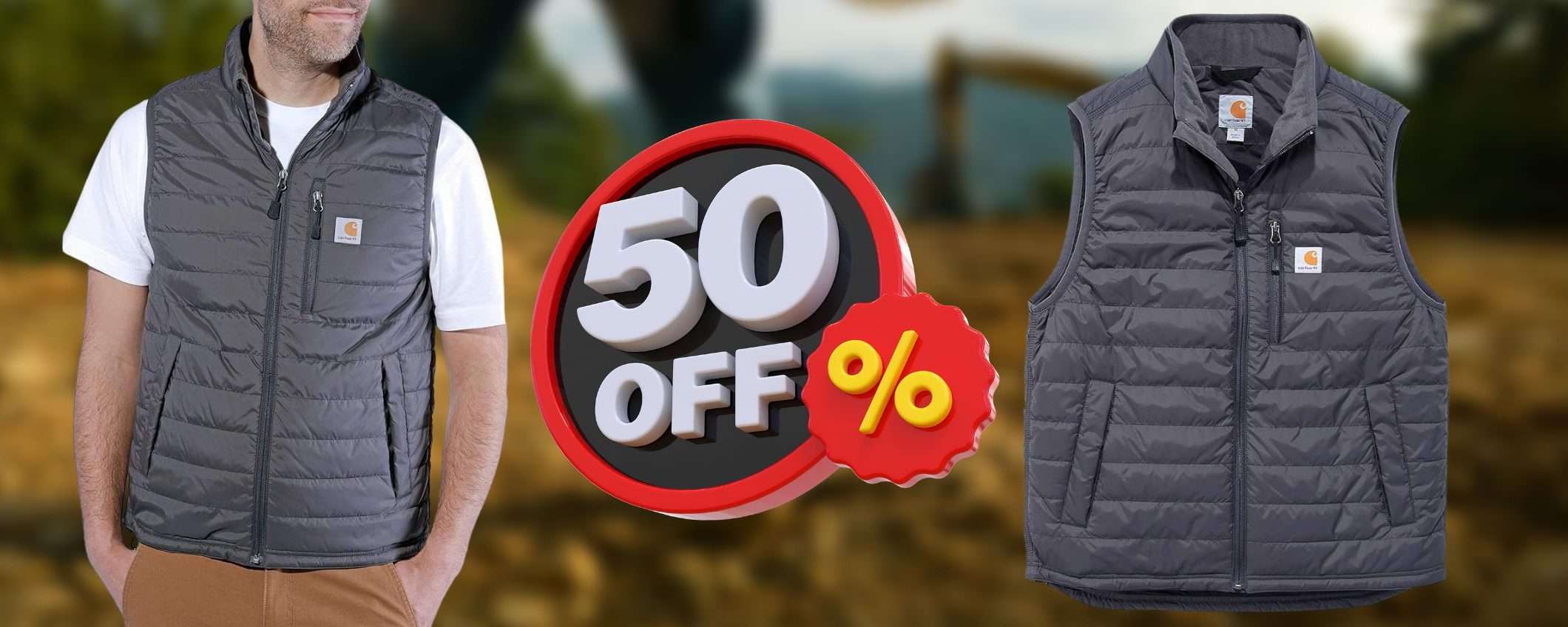 Carhartt, sconto 52% su Amazon: gilet SPETTACOLARE a 40€ (già quasi finito) Carhartt, sconto 52% su Amazon: gilet SPETTACOLARE a 40€ (già quasi finito)