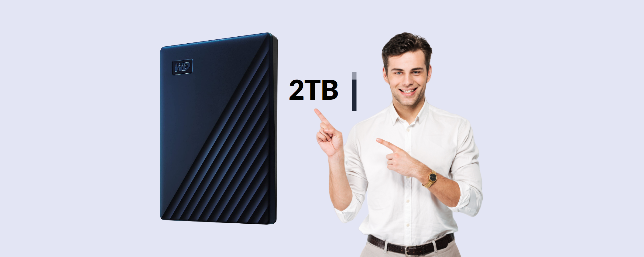 Hard disk esterno 2TB per Mac: oggi è tuo con poco più di 100€