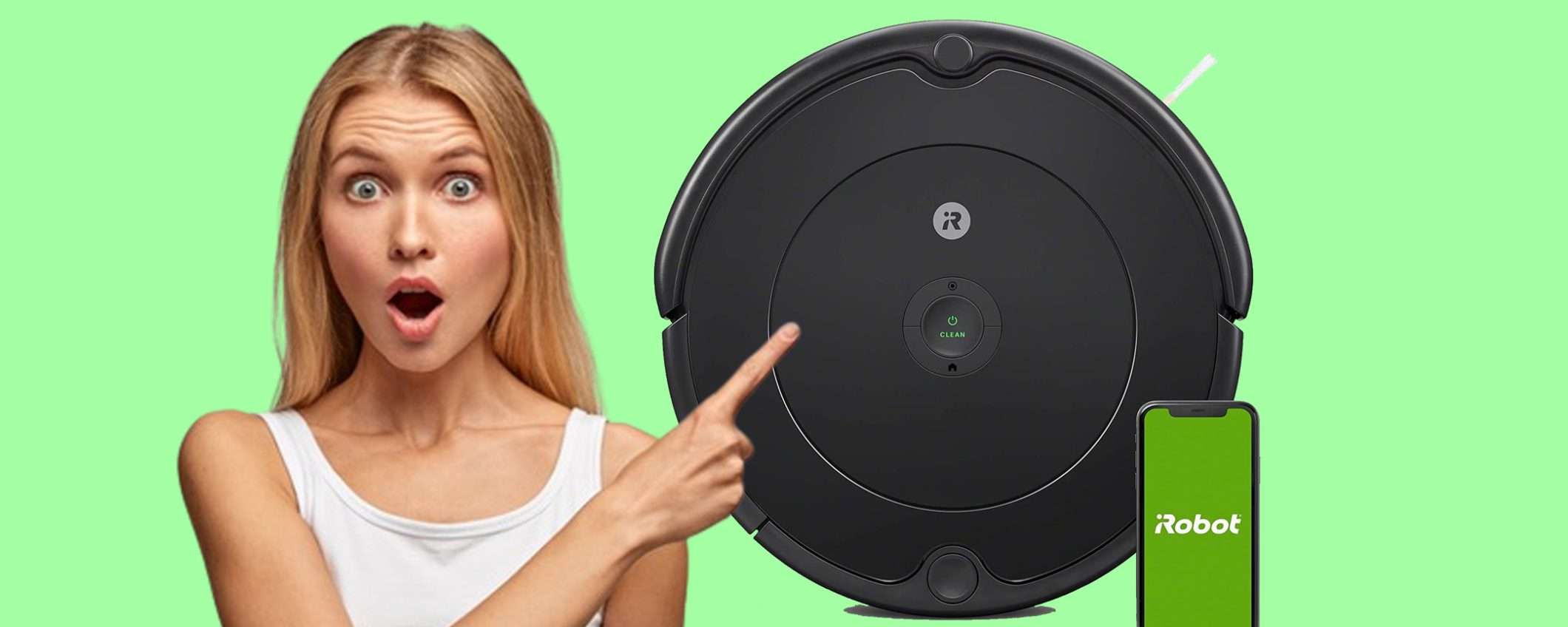 iRobot Roomba 692 oggi in OFFERTA: imperdibile a questo prezzo iRobot Roomba 692 oggi in OFFERTA: imperdibile a questo prezzo