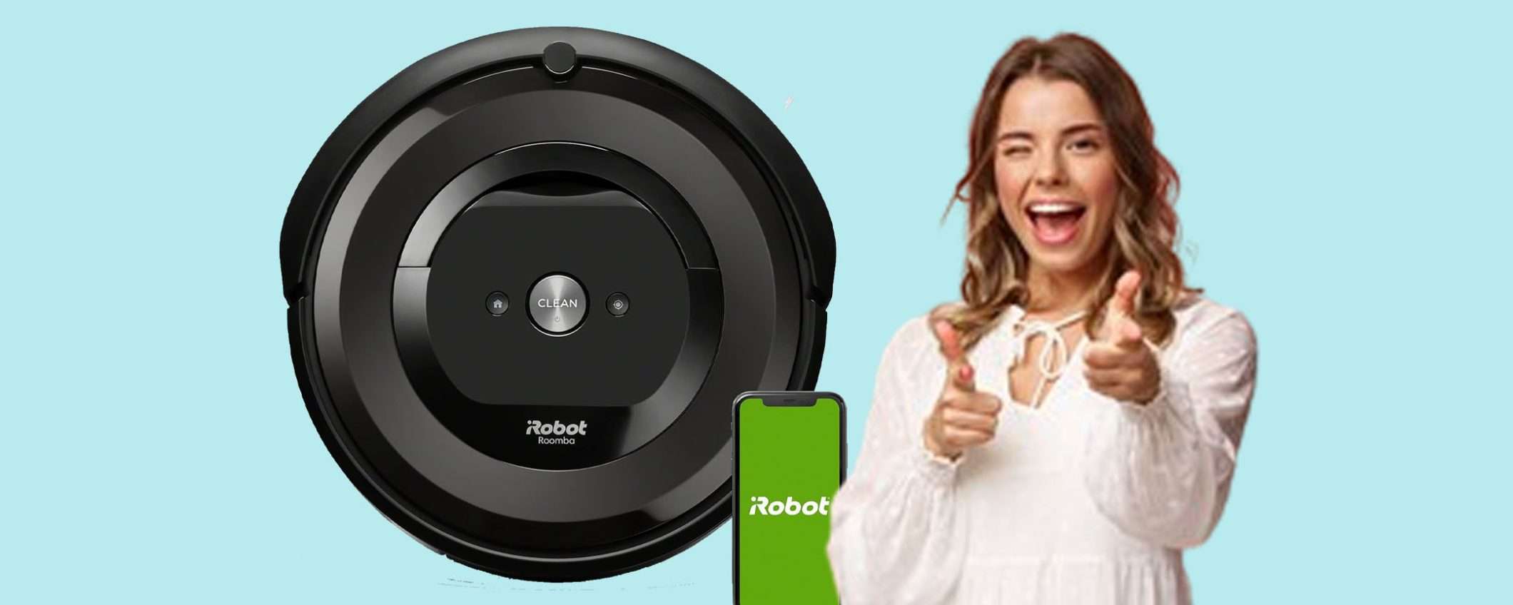 iRobot Roomba e6192 scontato del 31% al prezzo IMPERDIBILE iRobot Roomba e6192 scontato del 31% al prezzo IMPERDIBILE