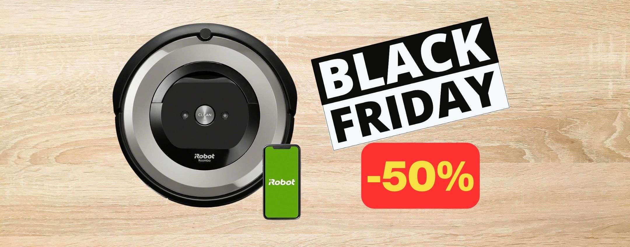 iRobot Roomba CLAMOROSO SCONTO per il Black Friday (50)