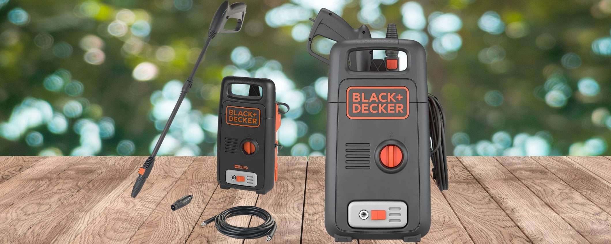Idropulitrice Black + Decker da 100 bar a prezzo SHOCK su Amazon (54€) Idropulitrice Black + Decker da 100 bar a prezzo SHOCK su Amazon (54€)