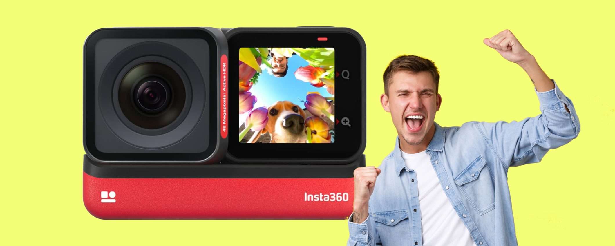 Insta360 ONE RS 4K Edition SCONTATISSIMA, paga anche a rate! Insta360 ONE RS 4K Edition SCONTATISSIMA, paga anche a rate!