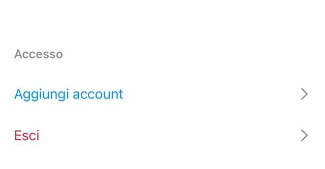Come scollegare i diversi account su Instagram