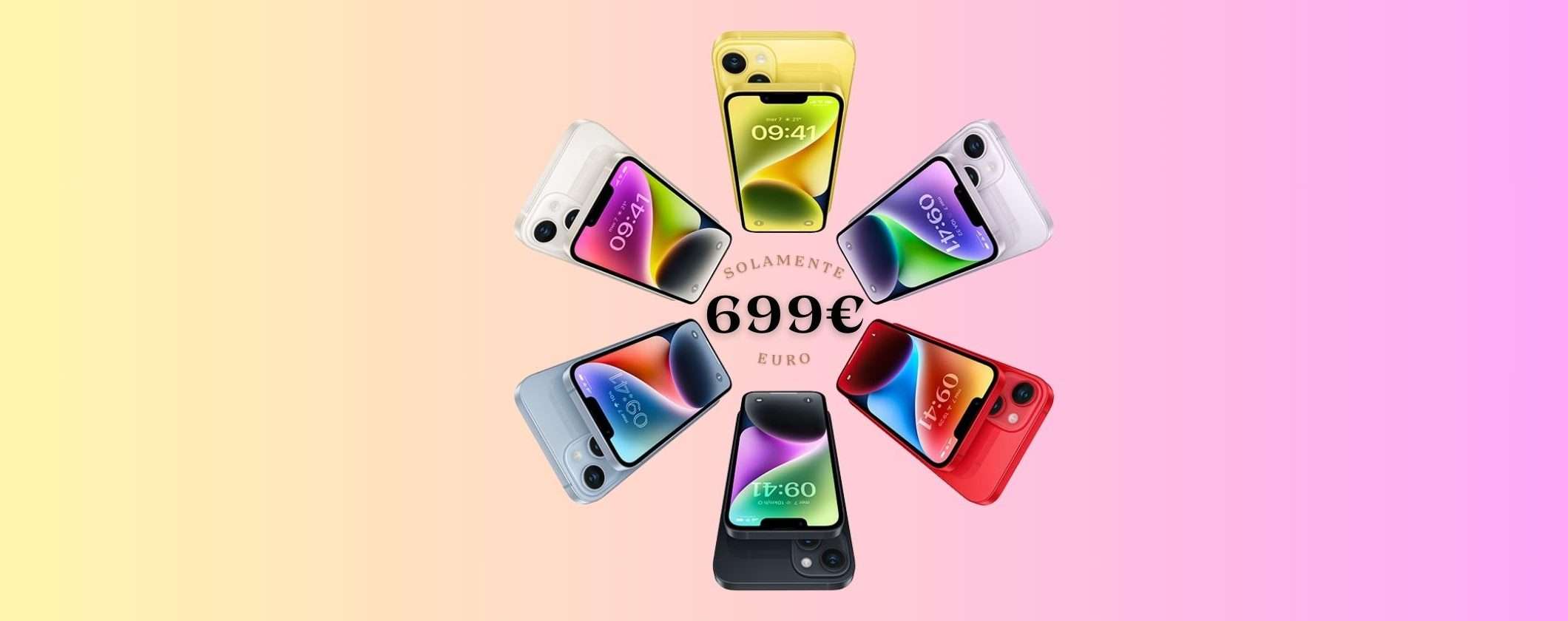 iPhone 14 a 699€ sta ANDANDO a RUBA su Amazon iPhone 14 a 699€ sta ANDANDO a RUBA su Amazon
