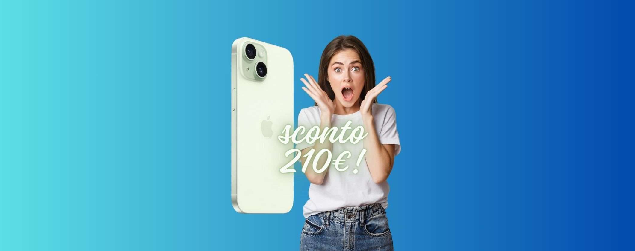 iPhone 15 256GB: 210€ di SCONTO su eBay iPhone 15 256GB: 210€ di SCONTO su eBay