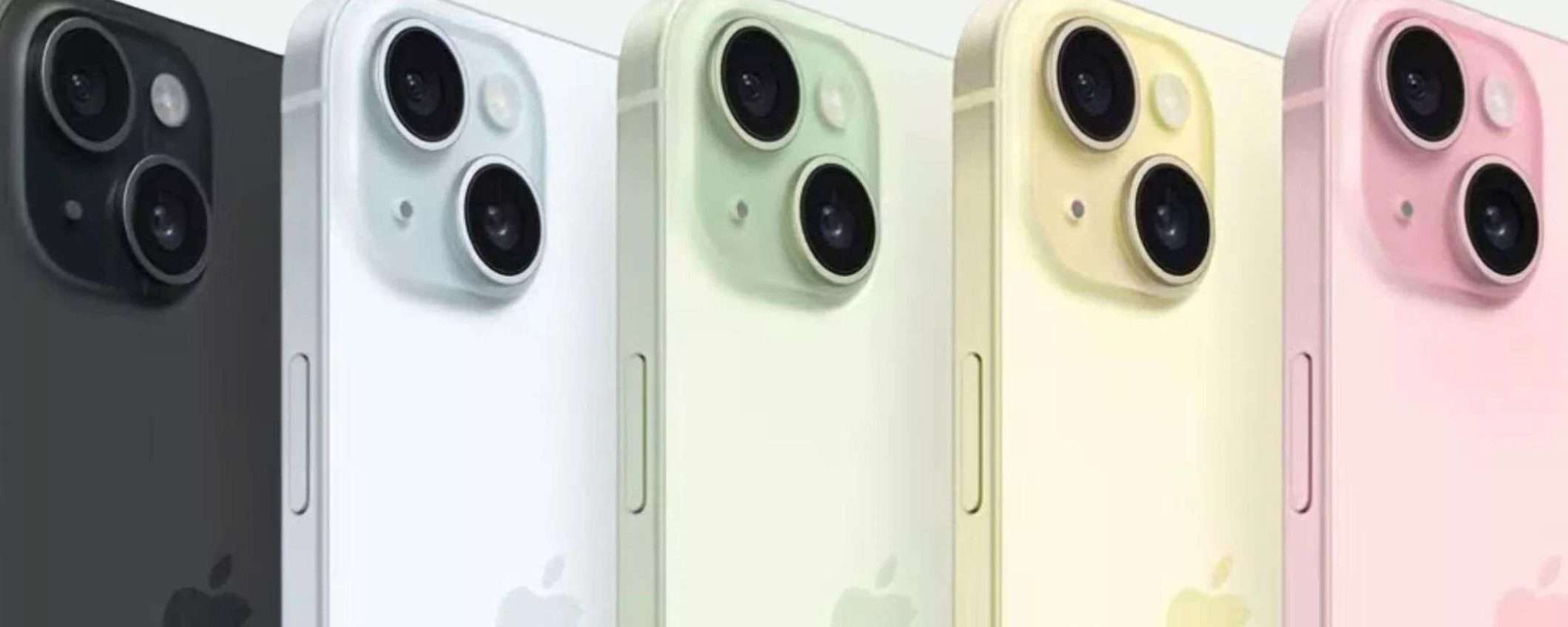 iPhone 15 cala ancora: ora costa 784€, è un VERO AFFARE (-195€) iPhone 15 cala ancora: ora costa 784€, è un VERO AFFARE (-195€)