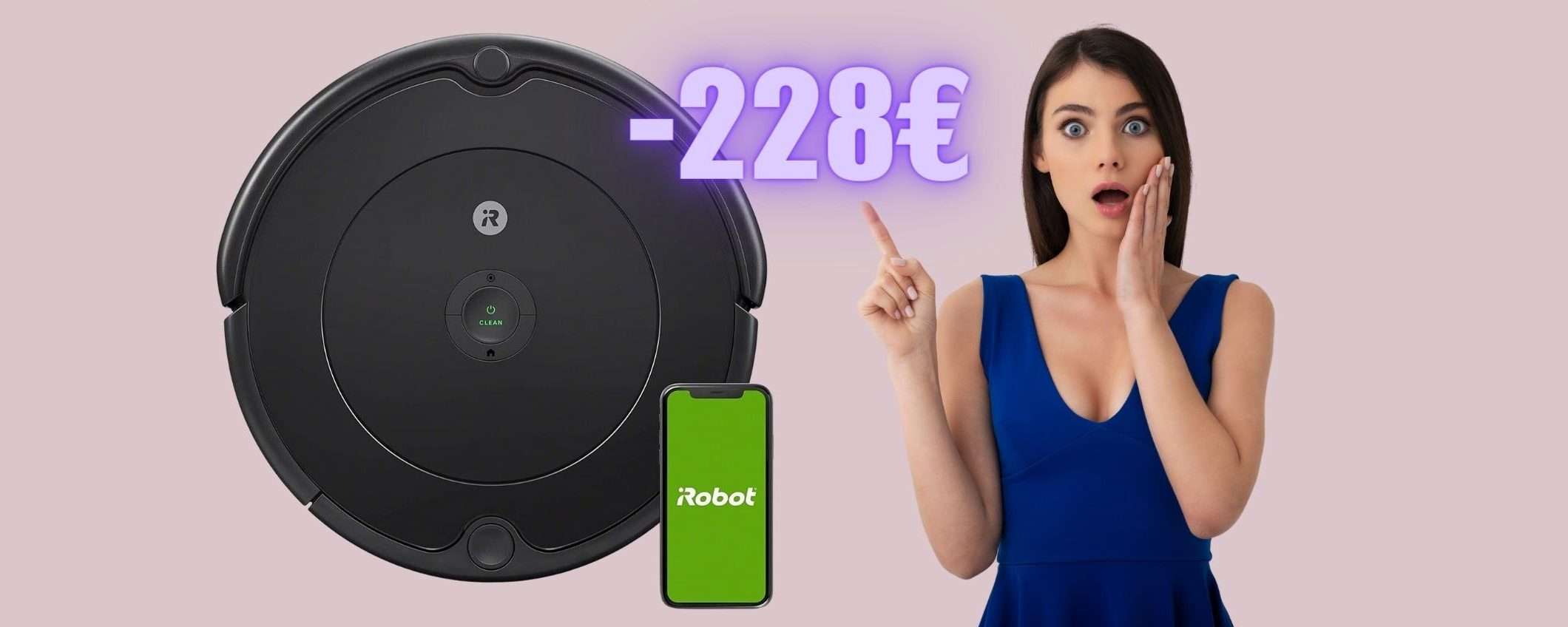 iRobot Roomba 692 ricondizionato con garanzia 1 anno a 228€ in MENO iRobot Roomba 692 ricondizionato con garanzia 1 anno a 228€ in MENO
