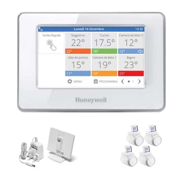 Kit Honeywell per il riscaldamento intelligente