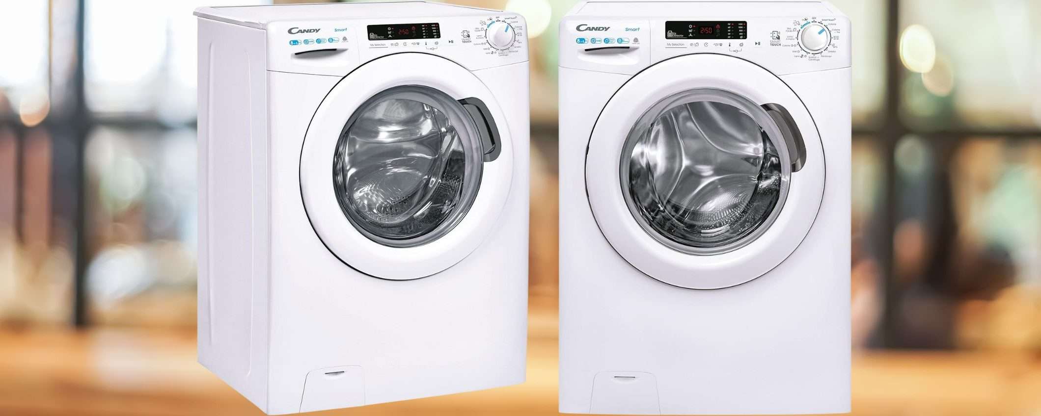 Candy, la BOMBA: lavasciuga SMART a prezzo ridicolo su Amazon (339€) Candy, la BOMBA: lavasciuga SMART a prezzo ridicolo su Amazon (339€)