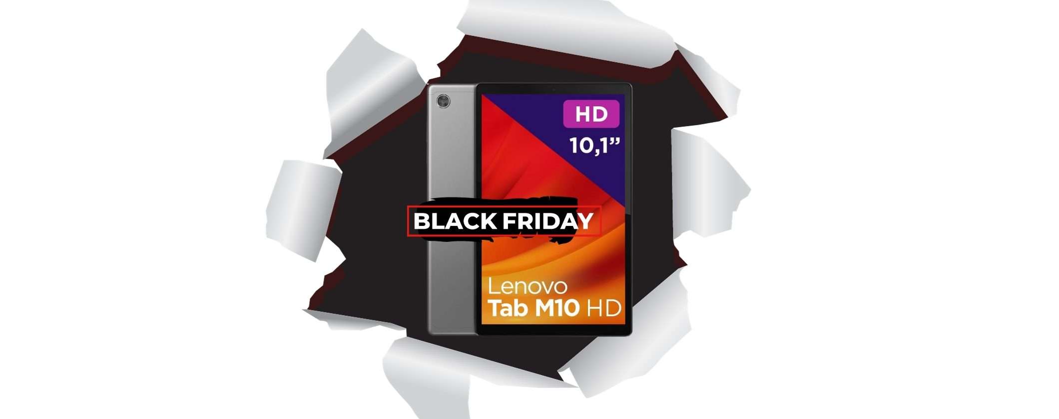 Lenovo Tab M10 2a Generazione: solo 119€ con il Black Friday Lenovo Tab M10 2a Generazione: solo 119€ con il Black Friday