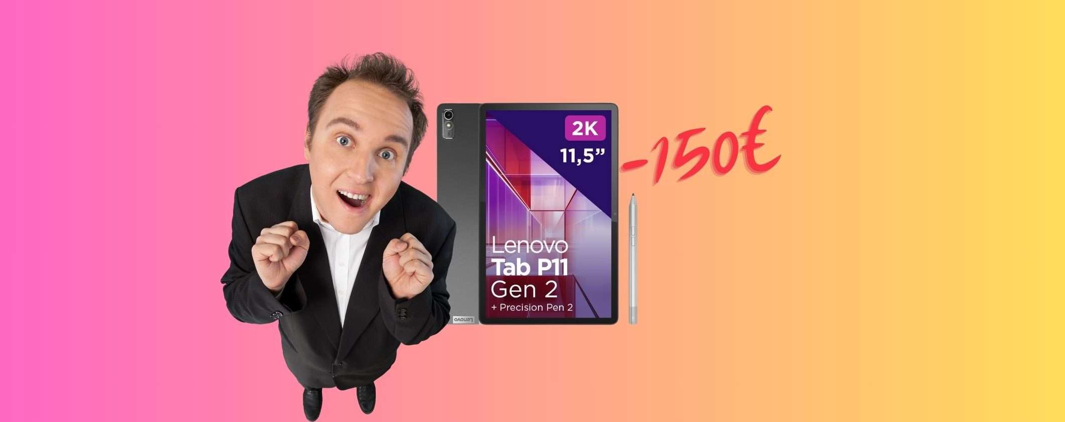 Lenovo Tab P11 2a Gen: 150€ di SCONTO immediato su Unieuro Lenovo Tab P11 2a Gen: 150€ di SCONTO immediato su Unieuro