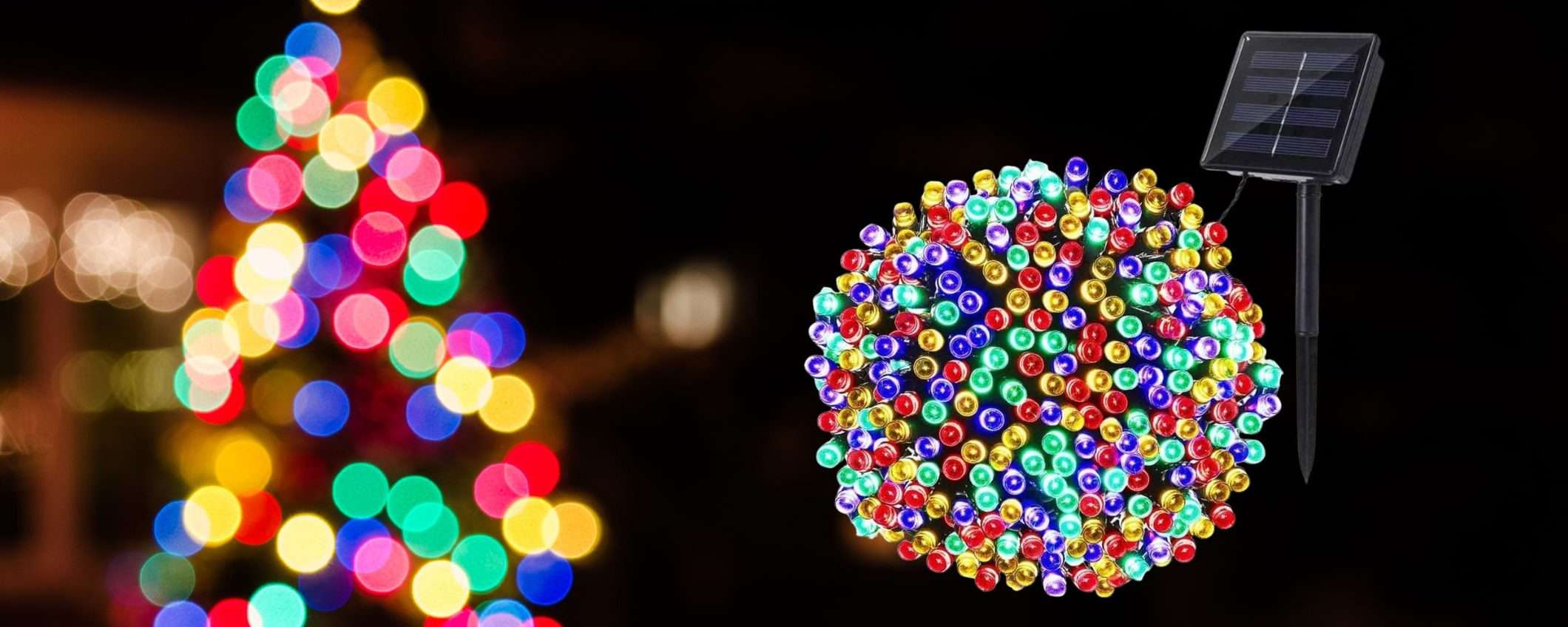 Luci di Natale SOLARI a prezzo WOW: 20 metri a 12€ (solo su Amazon) Luci di Natale SOLARI a prezzo WOW: 20 metri a 12€ (solo su Amazon)