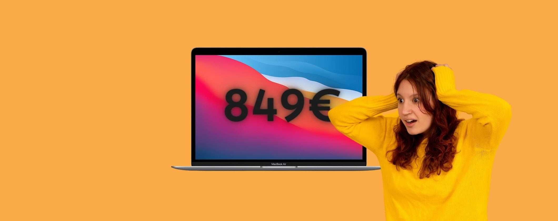 MacBook Air M1 a soli 849€: colpo di coda del Black Friday MacBook Air M1 a soli 849€: colpo di coda del Black Friday