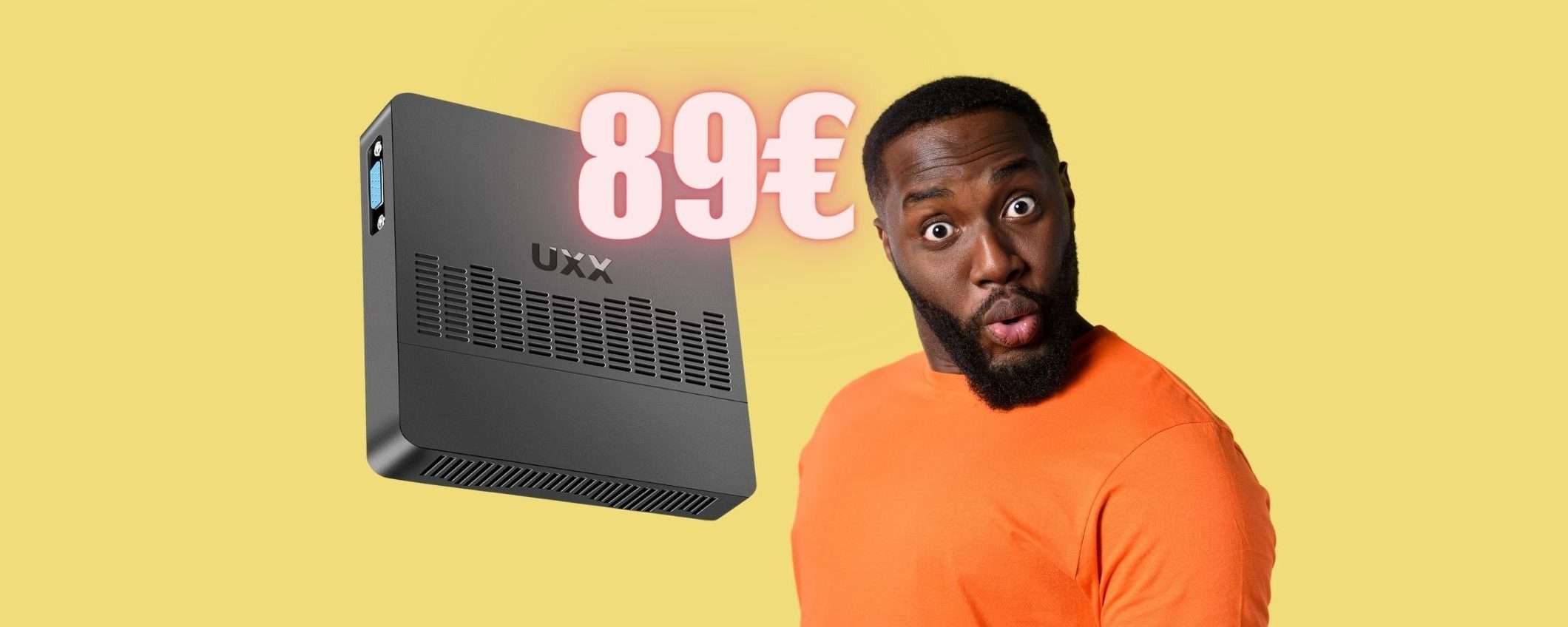 Mini PC con doppio display a 89€: OFFERTA FOLLE di Amazon Mini PC con doppio display a 89€: OFFERTA FOLLE di Amazon