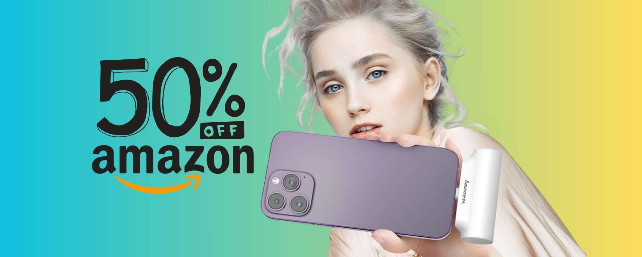 Mini power bank che nemmeno vedi: ricarica il tuo iPhone con 9,99€ Mini power bank che nemmeno vedi: ricarica il tuo iPhone con 9,99€