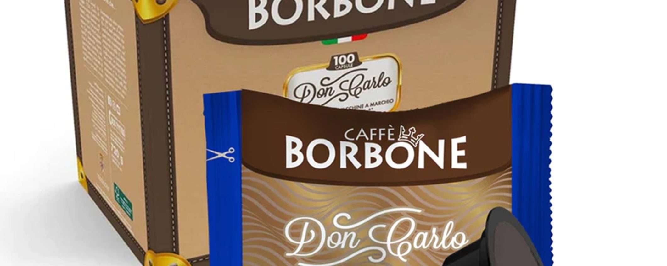 Caffè Borbone miscela Blu: 100 capsule per A Modo Mio a soli 22€