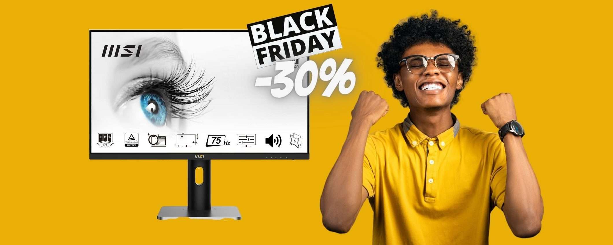 Monitor MSI Pro WQHD da 27 Monitor MSI Pro WQHD da 27